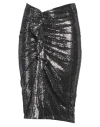 Isabel Marant Étoile Marant Étoile Woman Midi Skirt Silver Size 12 Nylon, Metal, Elastane In Silver