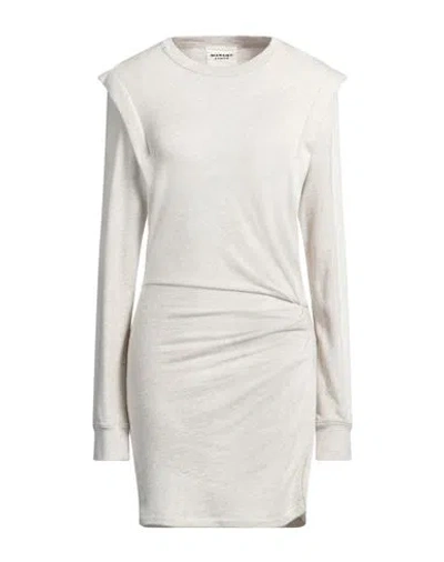 Isabel Marant Étoile Marant Étoile Woman Mini Dress Beige Size 2 Viscose, Cotton, Linen