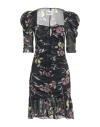 Isabel Marant Étoile Marant Étoile Woman Mini Dress Black Size 2 Cotton In Black