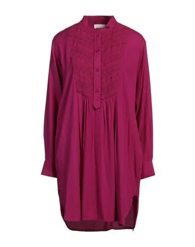 Isabel Marant Étoile Marant Étoile Woman Mini Dress Garnet Size 4 Polyester In Red