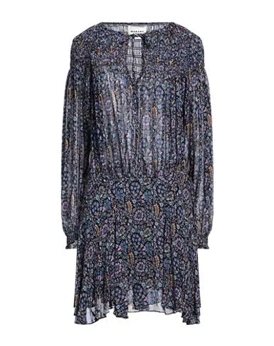 Marant Etoile Marant Étoile Woman Mini Dress Midnight Blue Size 6 Viscose