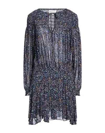 Isabel Marant Étoile Marant Étoile Woman Mini Dress Midnight Blue Size 6 Viscose