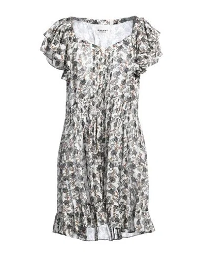 Isabel Marant Étoile Marant Étoile Woman Mini Dress White Size 6 Cotton