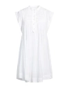 Isabel Marant Étoile Leazali Pintuck Midi Dress In White