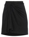 Isabel Marant Étoile Marant Étoile Woman Mini Skirt Black Size 6 Viscose, Elastane
