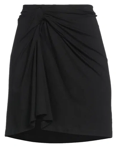 Marant Etoile Marant Étoile Woman Mini Skirt Black Size 6 Viscose, Elastane