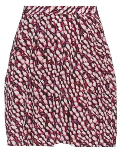 Isabel Marant Étoile Marant Étoile Woman Mini Skirt Mauve Size 8 Viscose In Purple
