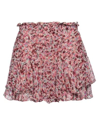 Marant Etoile Marant Étoile Woman Mini Skirt Pink Size 8 Viscose
