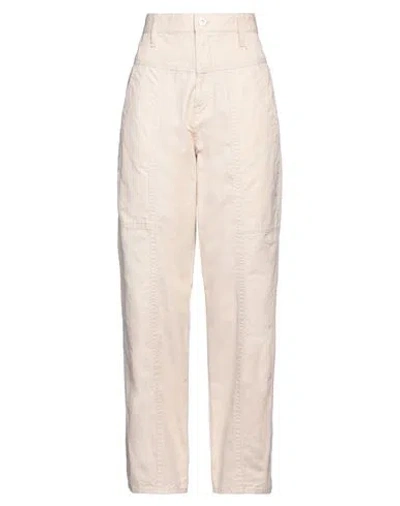 Isabel Marant Étoile Marant Étoile Woman Pants Ivory Size 10 Cotton In White