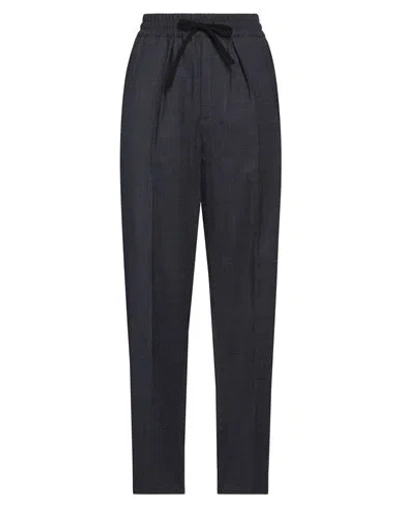 Marant Etoile Marant Étoile Woman Pants Midnight Blue Size 6 Wool, Elastane