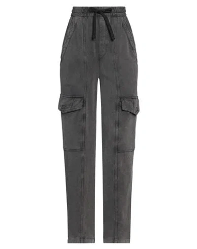 ISABEL MARANT ÉTOILE MARANT ÉTOILE WOMAN PANTS CHARCOAL SIZE 8 COTTON