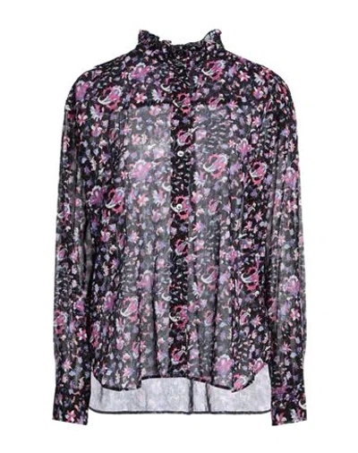 Isabel Marant Étoile Marant Étoile Woman Shirt Black Size 6 Cotton