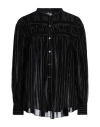 Isabel Marant Étoile 'plalia' Black Shirt With Pleated Details In Black