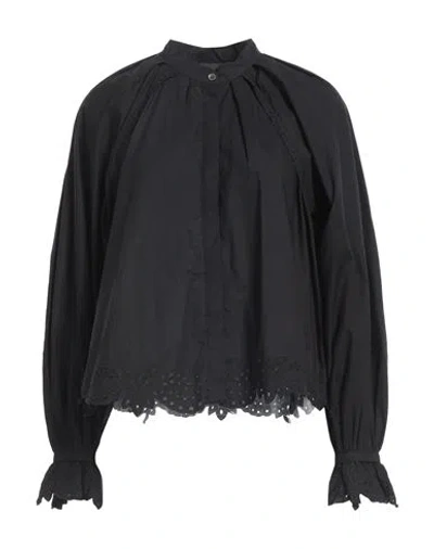 Marant Etoile Marant Étoile Woman Shirt Black Size 6 Cotton, Polyester