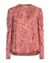 Isabel Marant Étoile Marant Étoile Woman Shirt Coral Size 6 Silk In Red