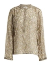 Isabel Marant Étoile Marant Étoile Woman Top Sand Size 10 Cotton In Beige