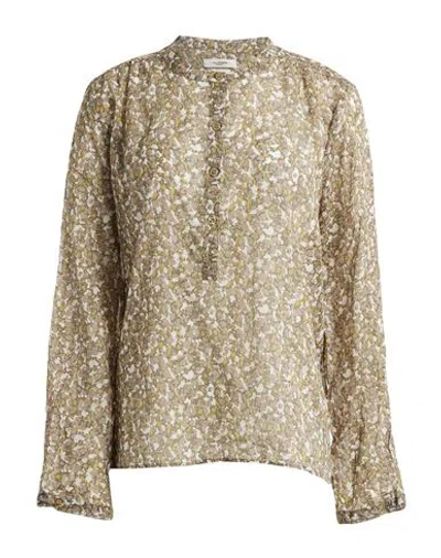 Isabel Marant Étoile Marant Étoile Woman Top Khaki Size 10 Cotton In Beige