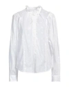 Isabel Marant Étoile Marant Étoile Woman Shirt White Size 10 Cotton