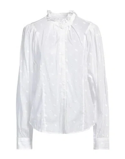 Isabel Marant Étoile Marant Étoile Woman Shirt White Size 10 Cotton