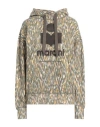 Isabel Marant Étoile Marant Étoile Woman Sweatshirt Military Green Size 0 Cotton, Polyester, Polyamide In Green