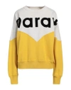 Isabel Marant Étoile Houston Crewneck Sweatshirt In Yellow