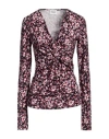 Isabel Marant Étoile Isabel Marant Etoile Lyss Long Sleeve Jersey Top In Pink
