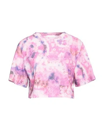 Isabel Marant Étoile Marant Étoile Woman T-shirt Fuchsia Size S Cotton In Pink