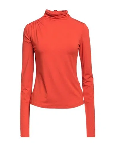 Isabel Marant Étoile Marant Étoile Woman T-shirt Orange Size 10 Viscose, Elastane