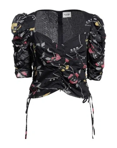 Isabel Marant Étoile Marant Étoile Woman Top Black Size 10 Cotton