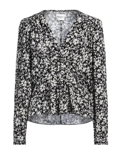Isabel Marant Étoile Marant Étoile Woman Top Black Size 6 Viscose, Silk