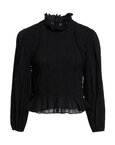 Marant Etoile Marant Étoile Woman Top Black Size 6 Cotton, Viscose