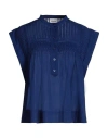 Isabel Marant Étoile Marant Étoile Woman Top Bright Blue Size 6 Cotton