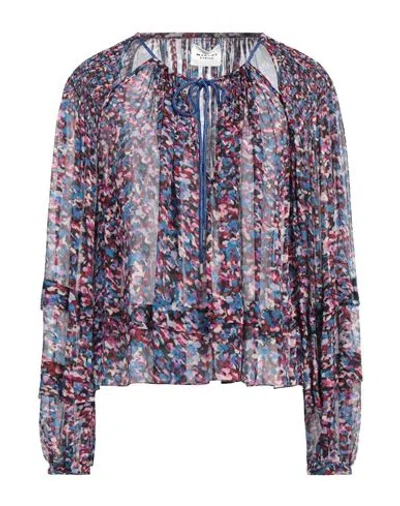 Isabel Marant Étoile Marant Étoile Woman Top Bright Blue Size 4 Viscose