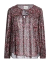 Isabel Marant Étoile Marant Étoile Woman Top Chocolate Brown Size 6 Viscose In Brown