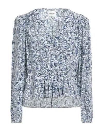 Isabel Marant Étoile Marant Étoile Woman Top Navy Size 8 Polyester In Navy Blue