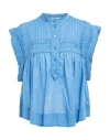 Isabel Marant Étoile Marant Étoile Woman Top Pastel Blue Size 4 Cotton