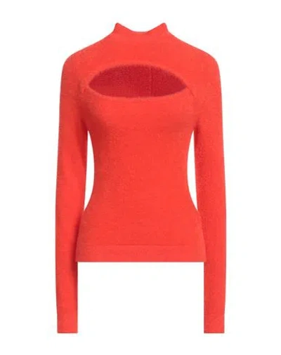 Isabel Marant Étoile Marant Étoile Woman Turtleneck Orange Size 8 Polyamide