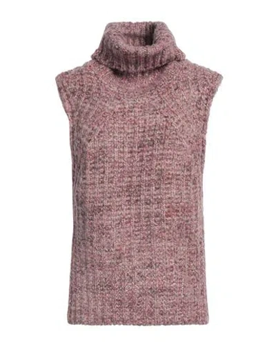Marant Etoile Marant Étoile Woman Turtleneck Pink Size 4 Acrylic, Wool, Alpaca Wool
