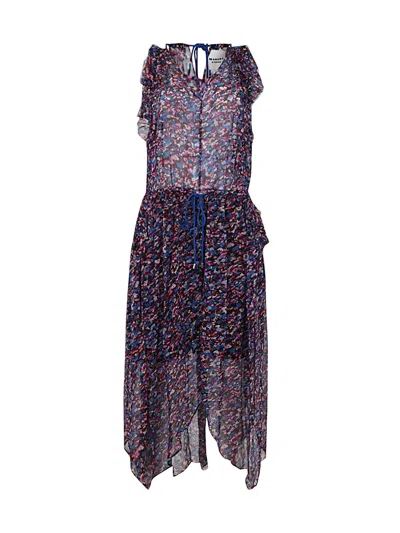 Isabel Marant Étoile Women's Loose Fit Jumpsuit In Multicolour