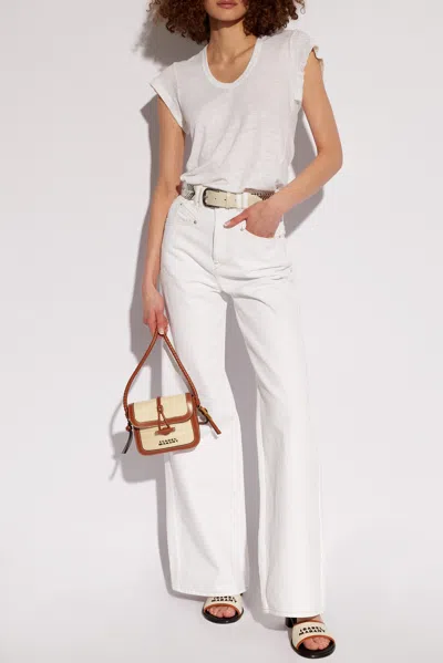 Isabel Marant Étoile Marant Etoile ‘zankou' T-shirt In White