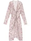 Isabel Marant Étoile Zeliha Midi Dress In White