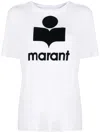 Isabel Marant Étoile Isabel Marant Etoile Zewel T Shirt With Flocked Logo