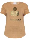 Isabel Marant Étoile T-shirt Isabel Marant Etoile Woman Color Camel In Orange