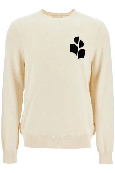 Isabel Marant Jersey With Logo In Neutral