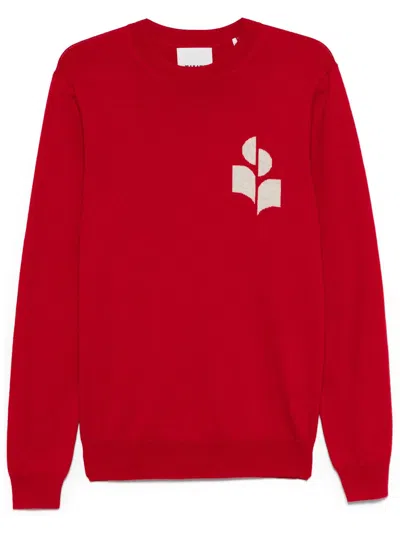 Isabel Marant Evans Pullover In Rot
