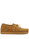Isabel Marant Fylan Boat Shoes In Brown