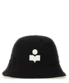 Isabel Marant Logo-embroidered Bucket Hat In Black