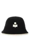 Isabel Marant Logo-embroidered Bucket Hat In Black