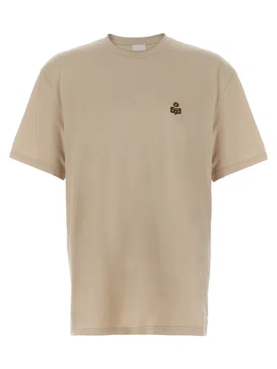 Isabel Marant Hugo T-shirt In Beige