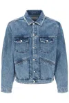 Isabel Marant Marant Jango Denim Jacket In Blue